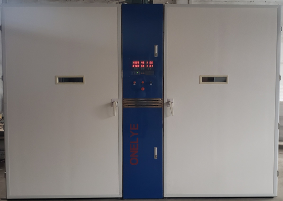 購入 19200の卵の単段の定温器の家禽のふ化場装置のキャビネットの定温器 online manufacture