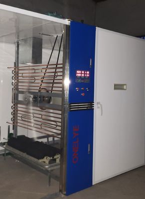 購入 機械商業ふ化場装置を工夫するフル オートの鶏の卵の定温器 online manufacture